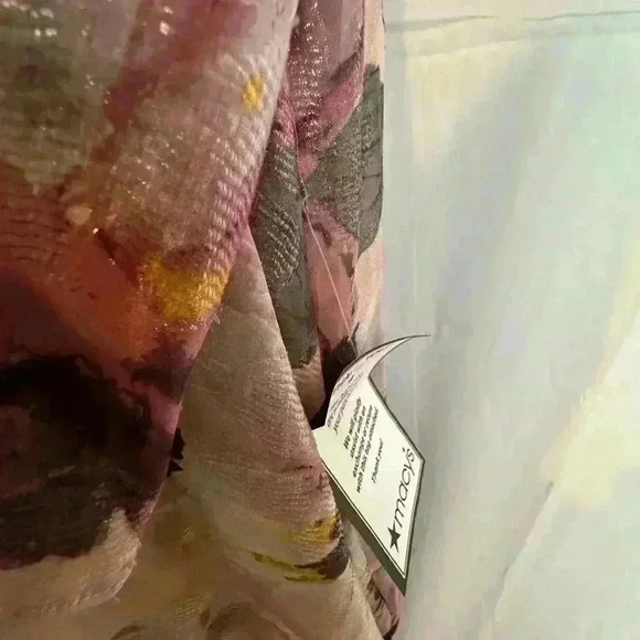 R&M Richards Pink Flower Embellished Lace Sheath Dress & Jacket (Size 18) - Picture 7 of 10